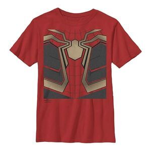 Marvel Boys Way Home Iron Spider Man Costume T-Shirt Size Extra Large